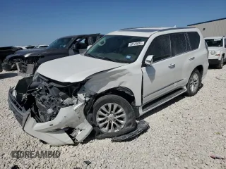 2014 Lexus GX with VIN JTJBM7FX2E5085084, listed as a Copart auction lot 50129055 with 160,294 mi miles and Salvage Title. Bid and sale history available at carsss.com. Image 1.