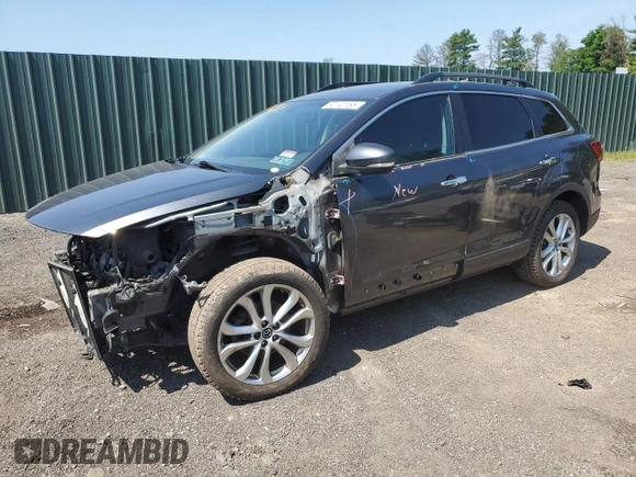2013 Mazda CX-9 Grand Touring with VIN JM3TB3DV0D0405657, listed as a Copart auction lot 62142165 with 77,951 mi miles and Salvage title. Bid and sale history available at DreamBid. Image 1.