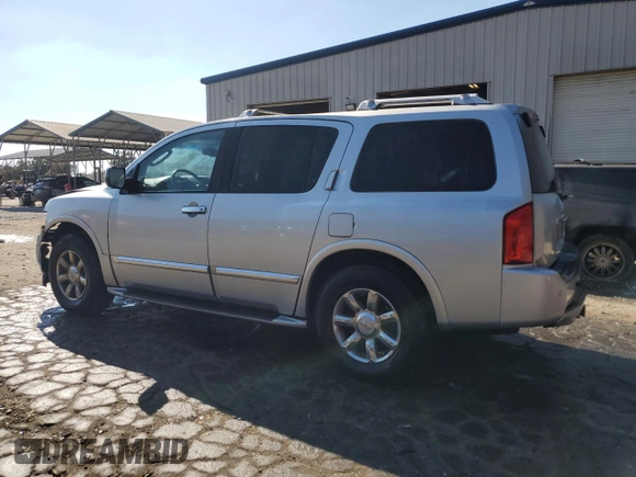 2004 Infiniti QX56 with VIN 5N3AA08C54N800370, listed as a Copart auction lot 76744704 with 143,092 mi miles and Salvage Title. Bid and sale history available at carsss.com. Image 2.