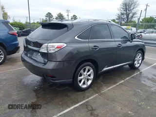 2010 Lexus RX 350 with VIN 2T2ZK1BA3AC010876, listed as a IAAI auction lot 41927858 with 177,411 mi miles. Bid and sale history available at carsss.com. Image 4.
