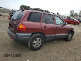 2004 Hyundai Santa Fe GLS with VIN KM8SC13D44U844329, listed as a Copart auction lot 72282944 with 209,430 mi miles and Salvage Title. Bid and sale history available at carsss.com. Image 3.
