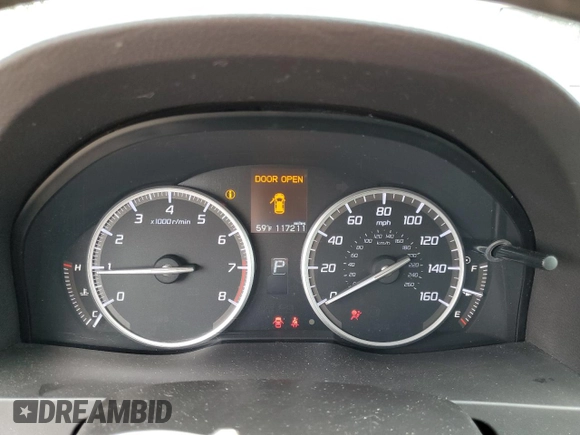 2016 Acura RDX with VIN 5J8TB4H39GL023946, listed as a Copart auction lot 52642203 with 117,211 mi miles. Bid and sale history available at carsss.com. Image 9.