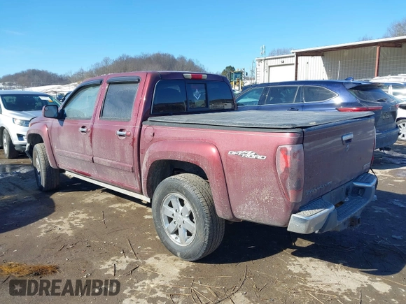 2009 GMC Canyon SLE1 with VIN 1GTDS13E898136772, listed as a IAAI auction lot 41406981 with 190,691 mi miles. Bid and sale history available at carsss.com. Image 3.