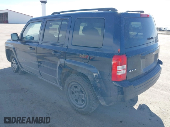 2016 Jeep Patriot Sport with VIN 1C4NJRBB9GD508797, listed as a IAAI auction lot 41692204 with 104,378 mi miles and . Bid and sale history available at carsss.com. Image 3.