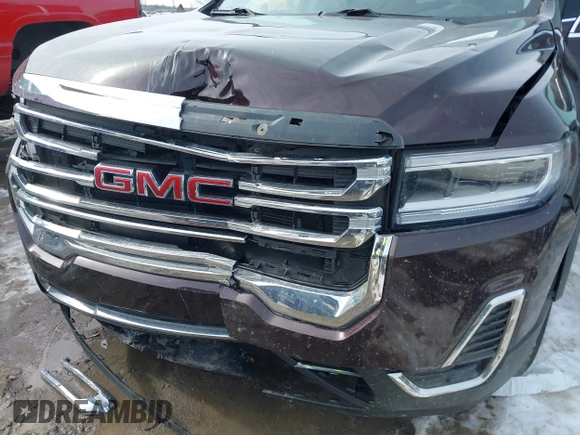 2021 GMC Acadia SLE z VIN 1GKKNKLA4MZ107729, wystawiony jako IAAI lot #41623179 z przebiegiem 55 736 mil mil oraz . Historia ofert i sprzedaży dostępna na DreamBid. Obrazek 6.