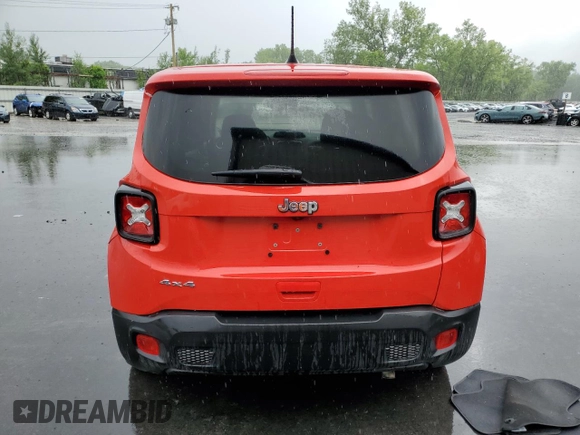 2021 Jeep Renegade Jeepster z VIN ZACNJDAB0MPM33342, wystawiony jako Copart lot #59976115 z przebiegiem 52 184 mil mil oraz Szkoda całkowita • Salvage title. Historia ofert i sprzedaży dostępna na DreamBid. Obrazek 6.