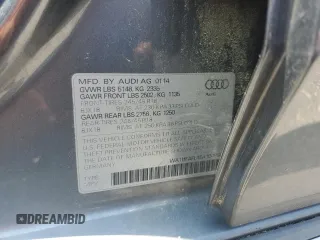 2014 Audi allroad A4 Premium Plus z VIN WA1UFAFL4EA104980, wystawiony jako Copart lot #59169025 z przebiegiem 139 400 mil mil oraz Szkoda całkowita • Salvage title. Historia ofert i sprzedaży dostępna na DreamBid. Obrazek 13.