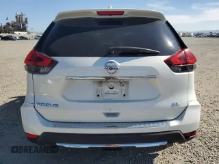 2017 Nissan Rogue S with VIN 5N1AT2MT5HC848232, listed as a Copart auction lot 52827485 with 76,005 mi miles and Salvage Title. Bid and sale history available at carsss.com. Image 6.