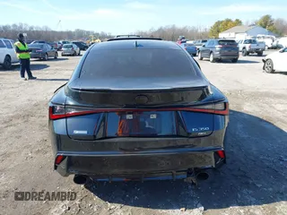 2021 Lexus IS 350 F Sport with VIN JTHGZ1E25M5020868, listed as a IAAI auction lot 41644962 with Not provided miles and . Bid and sale history available at DreamBid. Image 16.