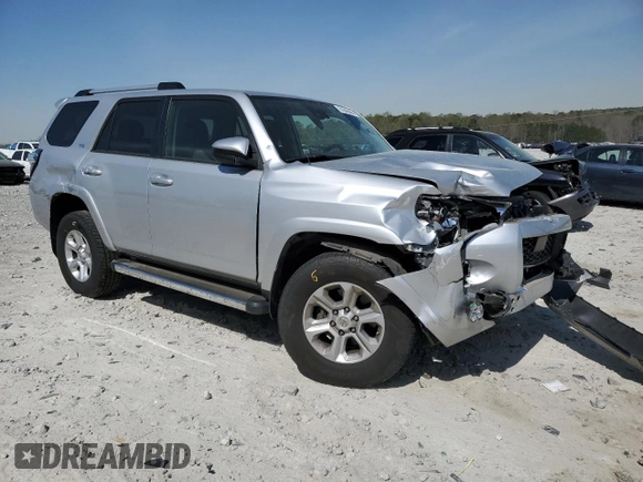 2021 Toyota 4Runner SR5 with VIN JTEMU5JR9M5878823, listed as a Copart auction lot 51042405 with 71,891 mi miles and Salvage title. Bid and sale history available at DreamBid. Image 4.