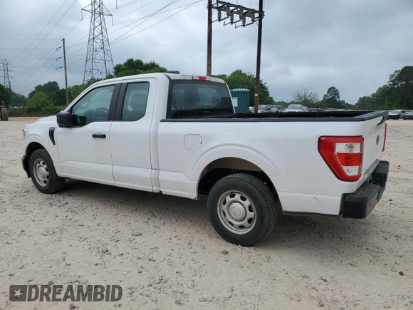 2021 Ford F-150 XL with VIN 1FTEX1CB2MKD30365, listed as a Copart auction lot 53964295 with 187,469 mi miles and Clean title. Bid and sale history available at DreamBid. Image 2.