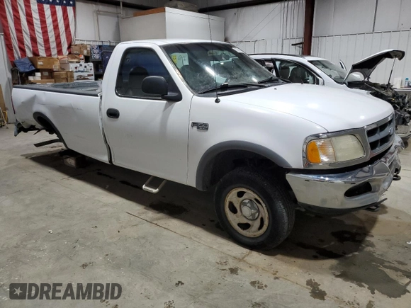 1997 Ford F-150 z VIN 1FTDF18W4VKD41606, wystawiony jako Copart lot #83808524 z przebiegiem 173 675 mil mil oraz Czysty tytuł • Clean title. Historia ofert i sprzedaży dostępna na DreamBid. Obrazek 4.