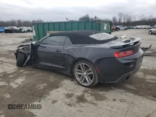 2017 Chevrolet Camaro 1LT with VIN 1G1FB3DS6H0122917, listed as a Copart auction lot 48069435 with 69,021 mi miles and Salvage Title. Bid and sale history available at carsss.com. Image 2.