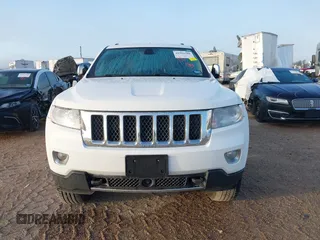 2013 Jeep Grand Cherokee Overland with VIN 1C4RJFCT1DC525098, listed as a IAAI auction lot 41593500 with 80,412 mi miles. Bid and sale history available at carsss.com. Image 12.