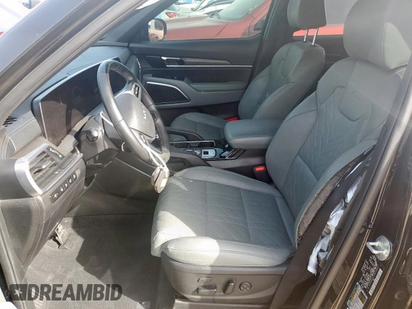 2023 Kia Telluride SX with VIN 5XYP5DGC3PG348337, listed as a Copart auction lot 53195555 with 47,633 mi miles and Salvage title. Bid and sale history available at DreamBid. Image 7.
