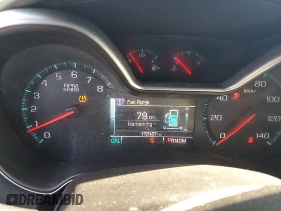 2016 Chevrolet Impala LT z VIN 2G1115S32G9198692, wystawiony jako Copart lot #55607475 z przebiegiem 172 167 mil mil oraz Szkoda całkowita • Salvage title. Historia ofert i sprzedaży dostępna na DreamBid. Obrazek 9.