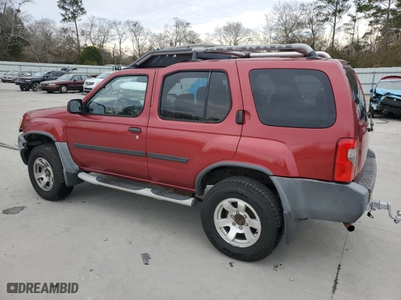 2001 Nissan Xterra XE with VIN 5N1ED28T71C572571, listed as a Copart auction lot 89023865 with 215,323 mi miles and Salvage Title. Bid and sale history available at carsss.com. Image 2.