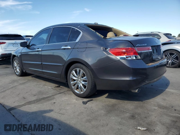 2011 Honda Accord EX-L with VIN 1HGCP3F82BA004220, listed as a Copart auction lot 65253265 with 170,685 mi miles and Salvage title. Bid and sale history available at DreamBid. Image 2.
