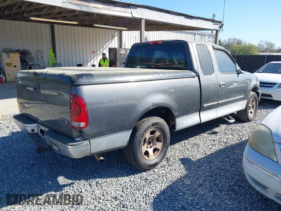2002 Ford F-150 XL with VIN 1FTRX17W72NB13467, listed as a IAAI auction lot 41829169 with 1 mi miles. Bid and sale history available at carsss.com. Image 4.