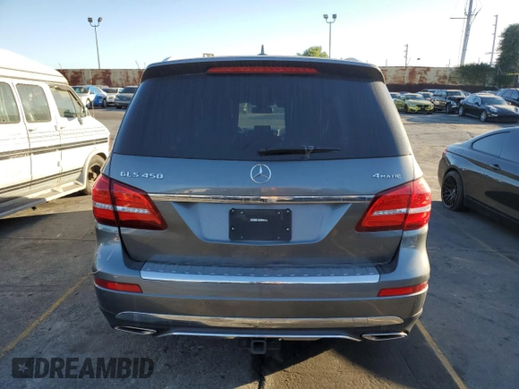 2017 Mercedes-Benz GLS 450 with VIN 4JGDF6EE8HA921164, listed as a Copart auction lot 71514543 with 69,923 mi miles and . Bid and sale history available at DreamBid. Image 6.