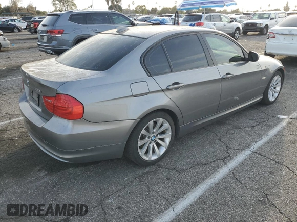 2011 BMW 3 Series 328i with VIN WBAPH5C53BA447329, listed as a Copart auction lot 45743985 with 153,775 mi miles and Clean Title. Bid and sale history available at carsss.com. Image 3.