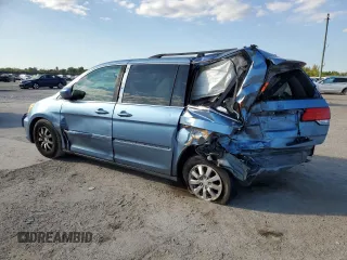 2008 Honda Odyssey EX-L with VIN 5FNRL387X8B020092, listed as a Copart auction lot 47433865 with 185,822 mi miles and Salvage Title. Bid and sale history available at carsss.com. Image 2.