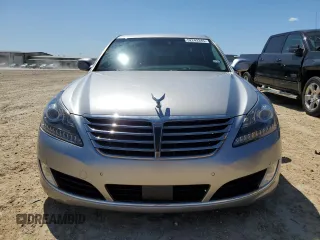 2014 Hyundai Equus Signature z VIN KMHGH4JH7EU076653, wystawiony jako Copart lot #52243345 z przebiegiem 97 934 mil mil oraz Czysty tytuł • Clean title. Historia ofert i sprzedaży dostępna na DreamBid. Obrazek 5.