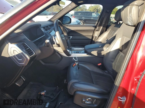 2018 Land Rover Range Rover Sport HSE Dynamic with VIN SALWV2SV8JA810934, listed as a Copart auction lot 74897114 with 58,744 mi miles and Clean Title. Bid and sale history available at carsss.com. Image 7.