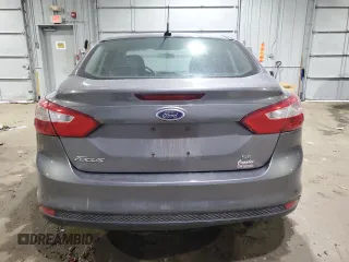 2014 Ford Focus SE with VIN 1FADP3F27EL164395, listed as a Copart auction lot 89045505 with 58,955 mi miles and Salvage Title. Bid and sale history available at carsss.com. Image 6.