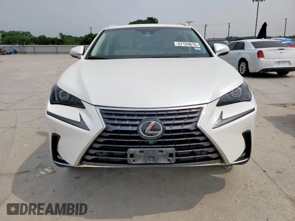 2018 Lexus NX 300 z VIN JTJBARBZ8J2169692, wystawiony jako Copart lot #57129815 z przebiegiem 92 062 mil mil oraz Szkoda całkowita • Salvage title. Historia ofert i sprzedaży dostępna na DreamBid. Obrazek 5.