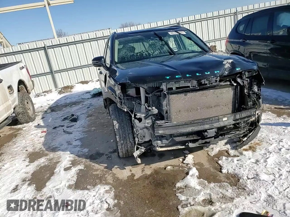 2022 Kia Telluride SX with VIN 5XYP5DHC9NG281139, listed as a Copart auction lot 46356935 with 39,593 mi miles and Salvage Title. Bid and sale history available at carsss.com. Image 12.