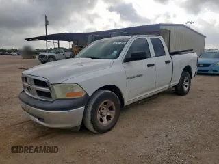 2012 Ram 1500 ST with VIN 1C6RD6FP2CS155555, listed as a Copart auction lot 62021395 with 213,084 mi miles and Clean title. Bid and sale history available at DreamBid. Image 1.