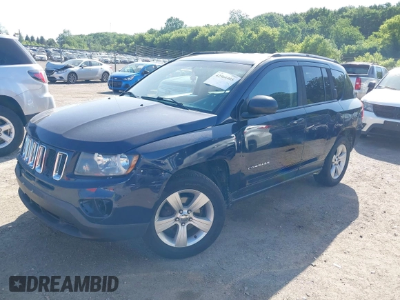 2016 Jeep Compass Sport с VIN 1C4NJDBB9GD657309, выставлен на аукционе IAAI как лот 42564405 с пробегом 157 206 миль миль и . История ставок и продаж доступна на DreamBid. Изображение 2.