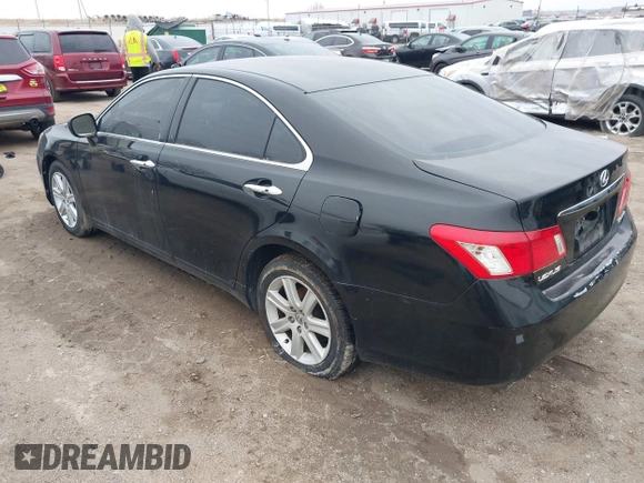 2007 Lexus ES 350 with VIN JTHBJ46G872074958, listed as a IAAI auction lot 41949586 with 238,878 mi miles. Bid and sale history available at carsss.com. Image 3.