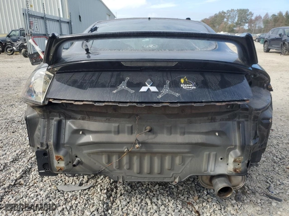 2007 Mitsubishi Eclipse GT with VIN 4A3AK34T47E013980, listed as a Copart auction lot 79622054 with 143809 miles and Salvage Title. Bid and sale history available at carsss.com. Image 6.