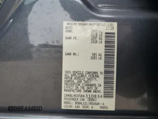 2019 Nissan Altima SR with VIN 1N4BL4CV5KN310834, listed as a Copart auction lot 50963775 with 29,367 mi miles and Salvage Title. Bid and sale history available at carsss.com. Image 15.