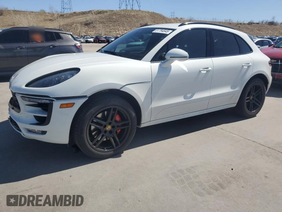 2017 Porsche Macan GTS with VIN WP1AG2A53HLB50098, listed as a Copart auction lot 51794845 with 38,266 mi miles and Salvage Title. Bid and sale history available at DreamBid. Image 1.