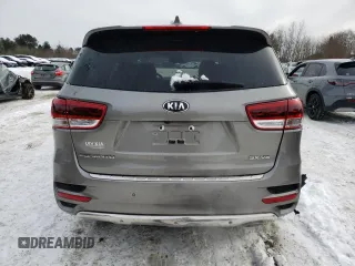 2018 Kia Sorento SX Limited z VIN 5XYPKDA55JG364808, wystawiony jako Copart lot #44242595 z przebiegiem 54 006 mil mil oraz Szkoda całkowita • Salvage title. Historia ofert i sprzedaży dostępna na DreamBid. Obrazek 6.