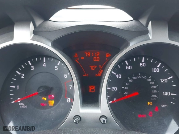 2012 Nissan Juke SL with VIN JN8AF5MR2CT108720, listed as a IAAI auction lot 41425382 with 79,112 mi miles. Bid and sale history available at carsss.com. Image 7.
