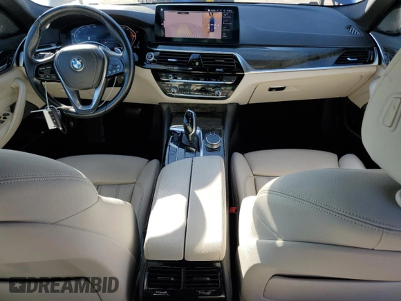 2021 BMW 5 Series 540i with VIN WBA53BJ05MWX16285, listed as a Copart auction lot 52415425 with 79,497 mi miles and Salvage Title. Bid and sale history available at DreamBid. Image 8.