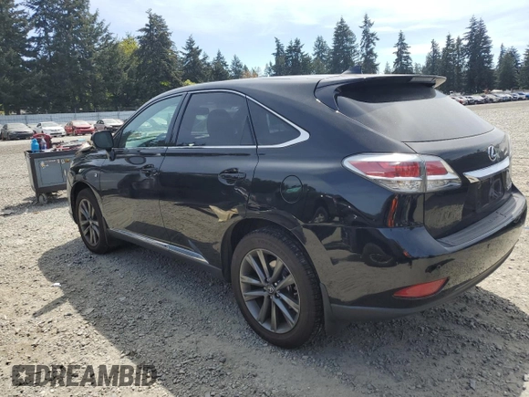 2015 Lexus RX 350 with VIN 2T2BK1BA9FC328753, listed as a Copart auction lot 55903305 with 104,891 mi miles and Salvage Title. Bid and sale history available at DreamBid. Image 2.