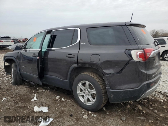 2017 GMC Acadia SLE with VIN 1GKKNKLA8HZ231878, listed as a Copart auction lot 49306635 with Not Provided miles and Salvage Title. Bid and sale history available at DreamBid. Image 2.