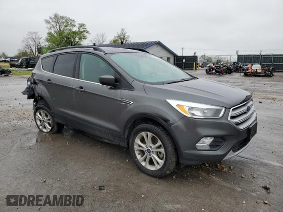 2018 Ford Escape SE with VIN 1FMCU9GD2JUA48491, listed as a Copart auction lot 51832565 with 207,422 mi miles and Salvage Title. Bid and sale history available at carsss.com. Image 4.
