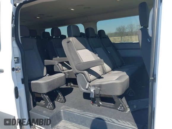 2023 Ford Transit Passenger XL with VIN 1FBAX2YG7PKA45159, listed as a IAAI auction lot 41702053 with 41,826 mi miles and . Bid and sale history available at DreamBid. Image 8.