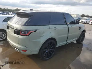 2022 Land Rover Range Rover Sport SVR with VIN SALWZ2RE0NA216483, listed as a Copart auction lot 73720854 with Not Provided miles and Non Repairable. Bid and sale history available at DreamBid. Image 3.