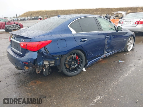 2017 Infiniti Q50 Red Sport 400 с VIN JN1FV7AP6HM850156, выставлен на аукционе IAAI как лот 41079908 с пробегом 101 848 миль миль и . История ставок и продаж доступна на DreamBid. Изображение 4.