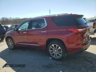 2019 Chevrolet Traverse Premier with VIN 1GNERKKW4KJ248233, listed as a Copart auction lot 47382885 with 72,185 mi miles and Salvage Title. Bid and sale history available at carsss.com. Image 2.