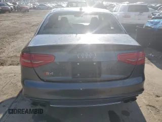 2016 Audi S4 Premium Plus with VIN WAUBGAFL6GA011369, listed as a Copart auction lot 76981094 with 79,676 mi miles and Salvage Title. Bid and sale history available at carsss.com. Image 6.