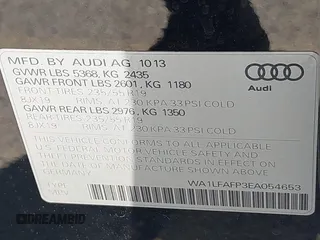 2014 Audi Q5 Premium Plus with VIN WA1LFAFP3EA054653, listed as a IAAI auction lot 42508016 with 50,965 mi miles and . Bid and sale history available at DreamBid. Image 9.