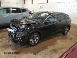 2022 Kia Niro LXS with VIN KNDCB3LC3N5539575, listed as a Copart auction lot 86313304 with 53,177 mi miles and Salvage Title. Bid and sale history available at carsss.com. Image 1.